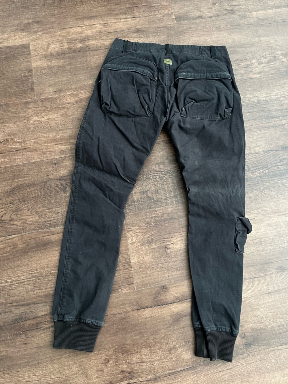 G-Star Black Cargo Joggers with Utility Pockets - Picture 9 of 10